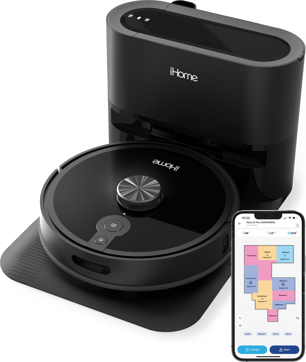iHome AutoVac Nova S1 Pro