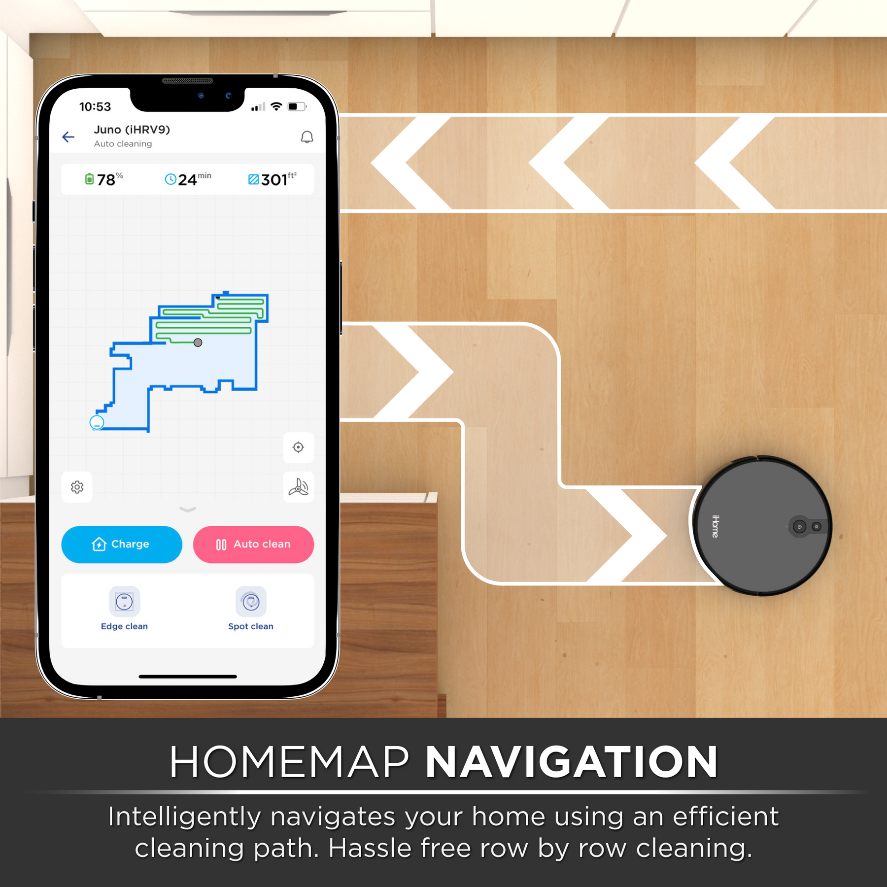 iHome AutoVac Juno
