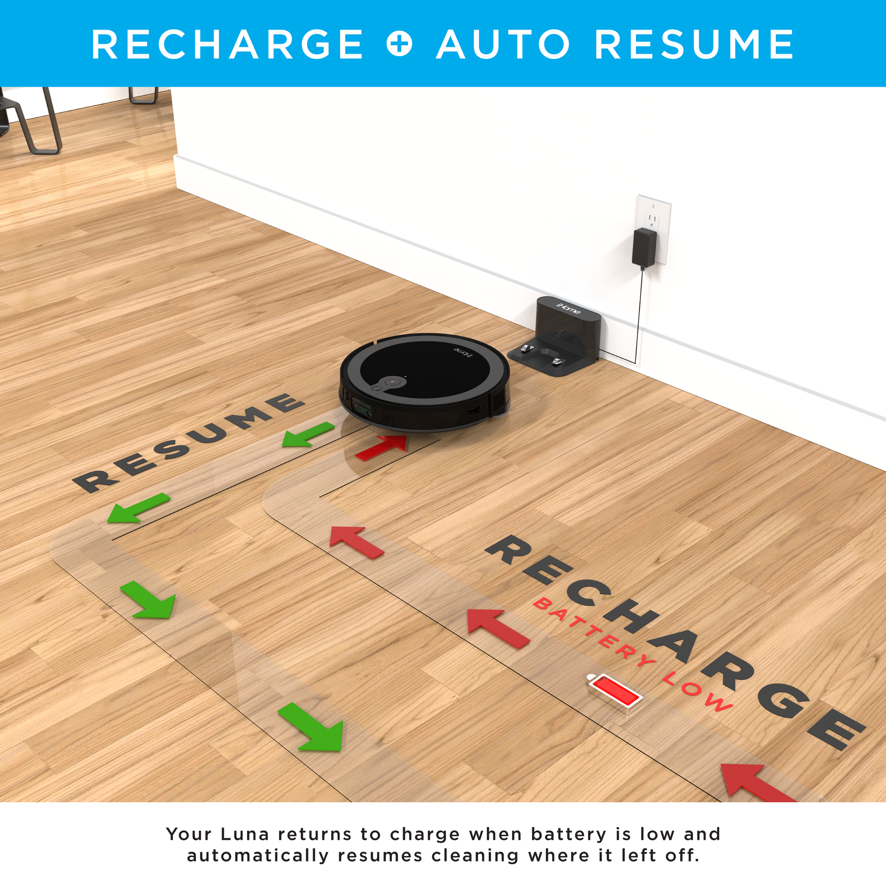 iHome AutoVac Luna