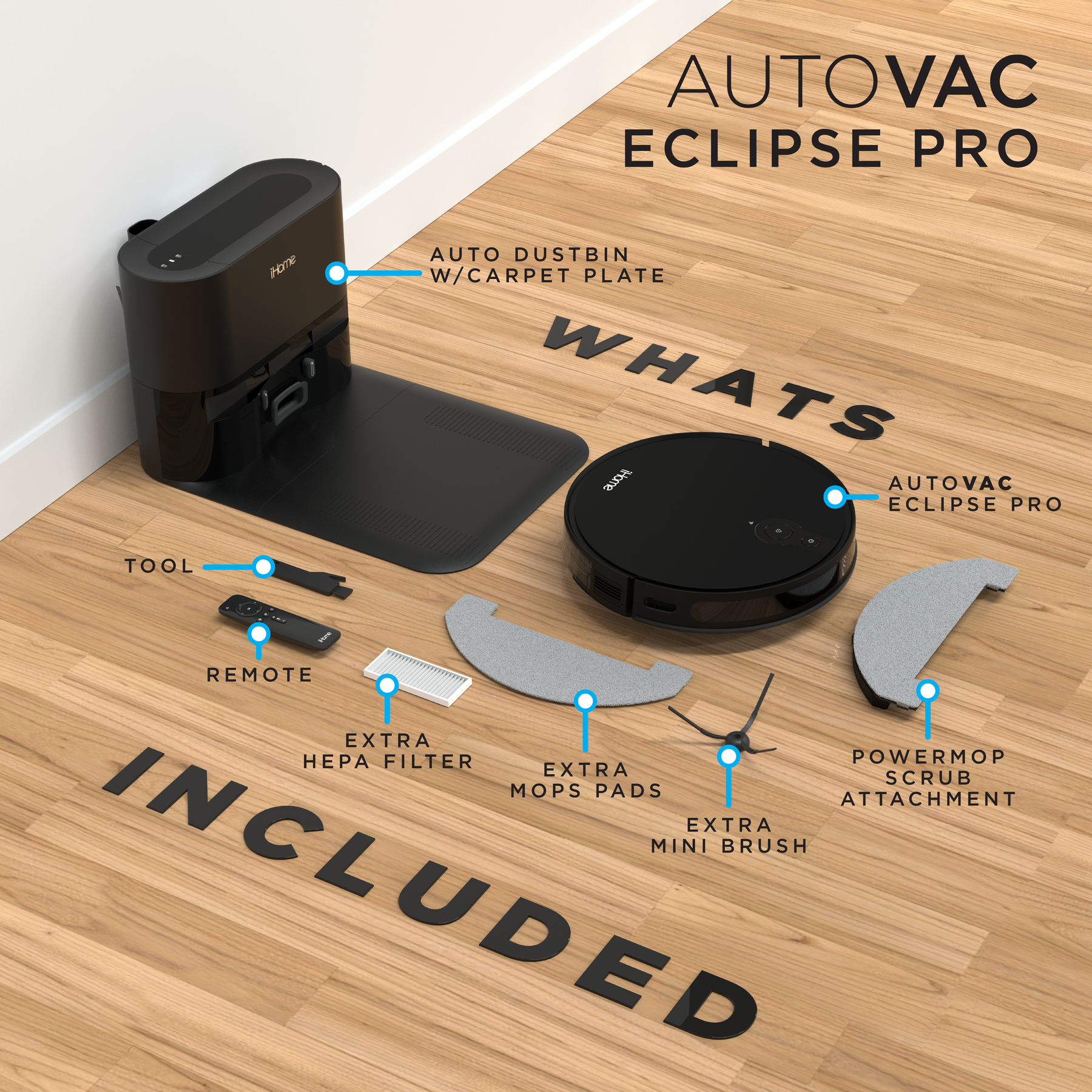 iHome AutoVac Eclipse Pro
